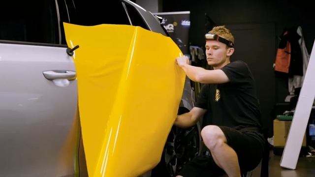 VW Golf 6 GTD Golden Yellow Wrap смотреть онлайн