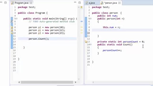 JAVA - Static method אלמנט סטאטי смотреть онлайн