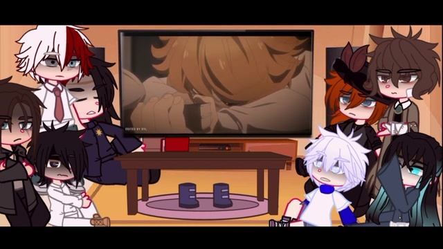 Anime Characters React To Each Other|| 2/8 (??/??) || Ray // Repost.