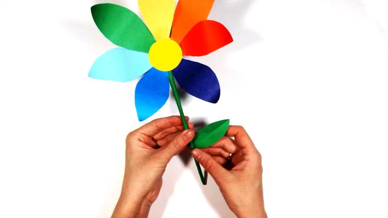 Цветик-Семицветик из бумаги своими руками✿Как сделать цветок из Цветик-Семицветик #цветочкам смотреть онлайн