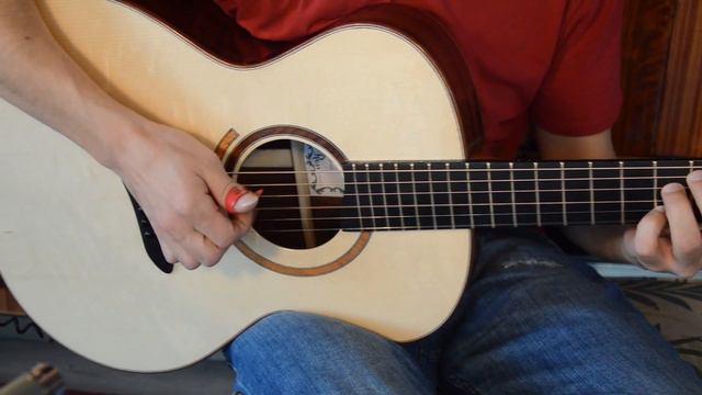 Ross Liuteria - OM Handmade Acoustic Guitar "Scarlett" смотреть онлайн