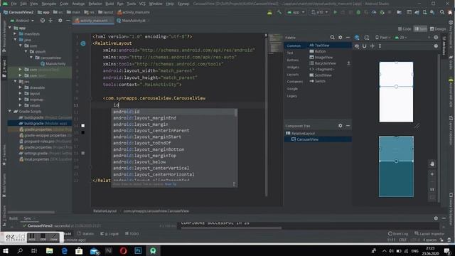 CarouselView Android Studio | Kotlin смотреть онлайн