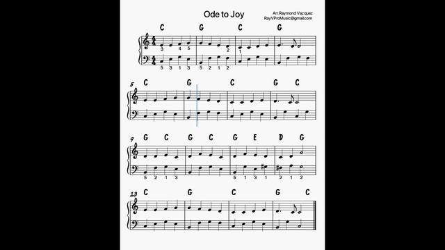 12.Ode to joy with the Metronome(Tempo)arrangement by Raymond Vazquez(RayVProMusic) смотреть онлайн