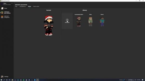 How to get SKINs in Minecraft Java Edition!
