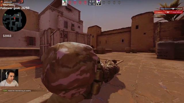 CS GO Dust 2 Gameplay! Very Hard Match! csgo competitive gameplay смотреть онлайн