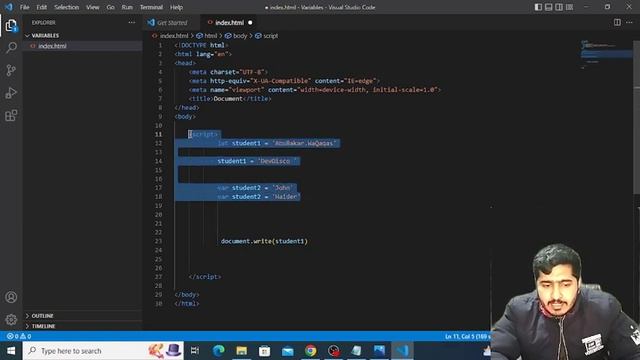 Learn the Differences between Var, Let, and Const - JavaScript tutorial in Hindi смотреть онлайн