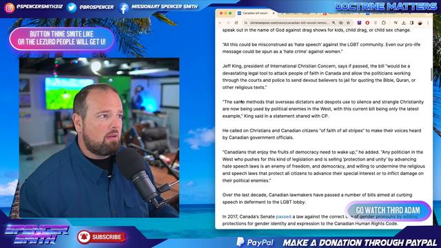 New Canadian Law Could See Christians Go To Jail! смотреть онлайн