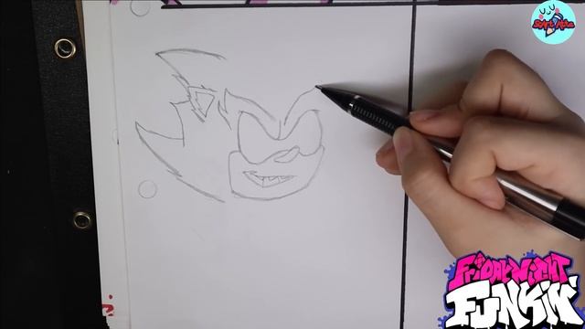 DIBUJANDO MODS DE FNF VS SONIC.EXE 2.0 | DRAWING FNF MODS