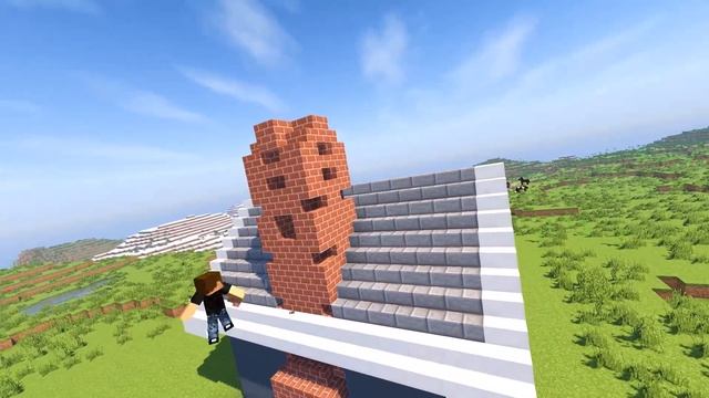 Маленький современный дом в Майнкрафт - Как построить дом Minecraft смотреть онлайн