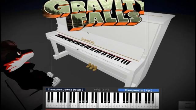 Roblox Gravity Falls Piano | Legendary Piano | Teslaniz смотреть онлайн
