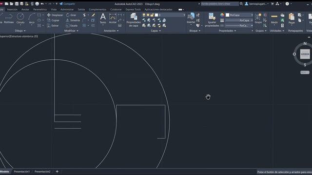 Autodesk AutoCAD 2023 Dibujo1 dwg 2023 05 20 18 28 12 смотреть онлайн