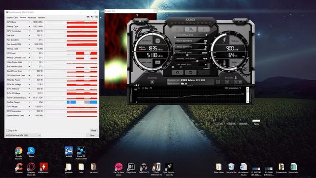 GTX 1080 - Overclocking + Undervolting 1840MHz Vmem 1400Mhz смотреть онлайн