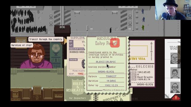 Papers Please Part 16 Flawless Day! смотреть онлайн