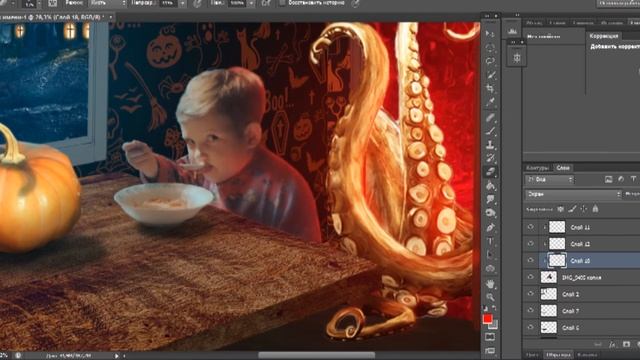 ХЭЛЛОУИН ФОТОШОП АРТ 2021 | Halloween Photoshop Art смотреть онлайн