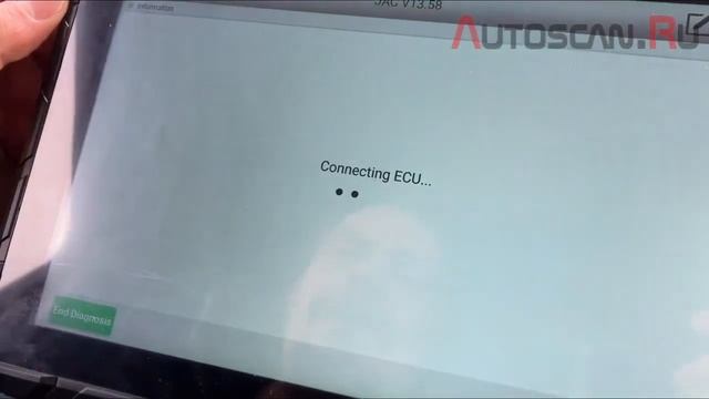 IDUTEX TS810Pro: Диагностика JAC N120 смотреть онлайн