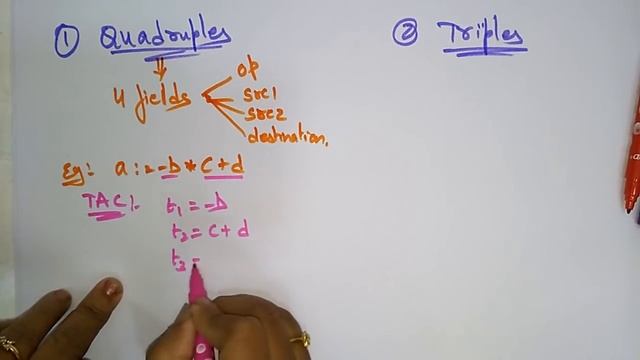 Three address Code | Intermediate Code | Compiler Design | Lec-36 | Bhanu Priya смотреть онлайн