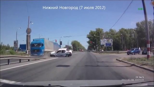 Нижний Новгород. ДТП. Московское шоссе смотреть онлайн