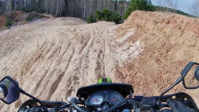 Пантера в горах подмосковья RACER PANTHER 300