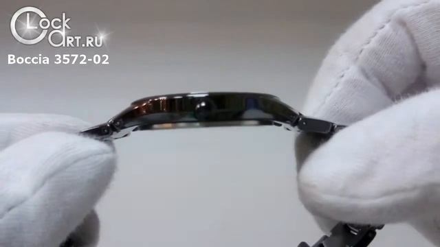 Наручные керамические часы Boccia 3572-02 смотреть онлайн