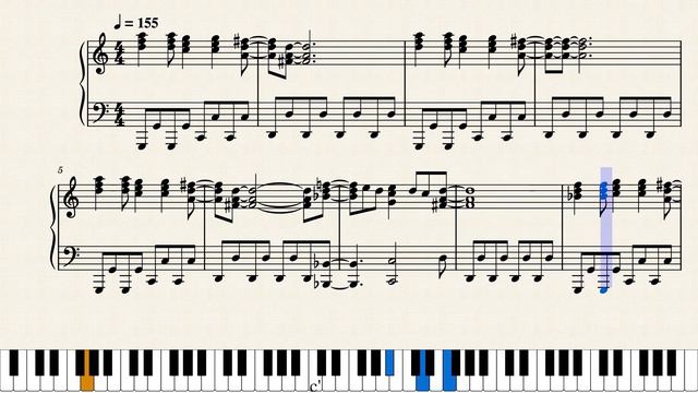 kitchen without gun (piano cover) смотреть онлайн