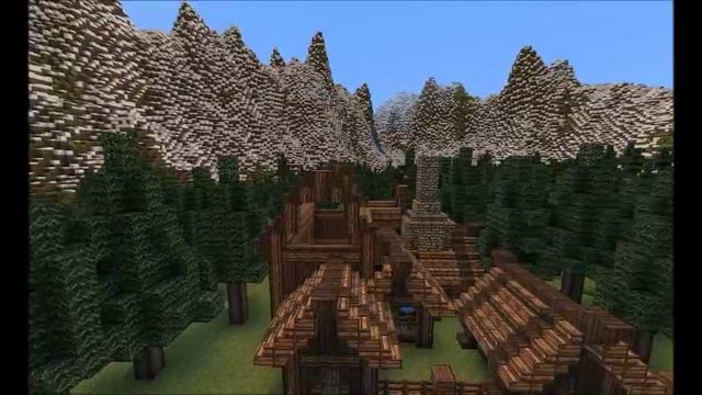 Skyrim Map: Blacksmith (Time Lapse) смотреть онлайн