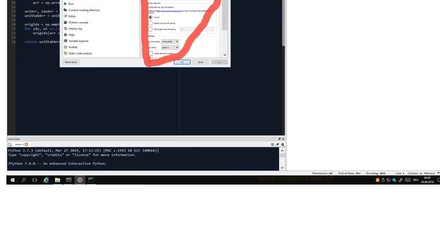 Control font size of Spyder Python IDE on everything except the editor code смотреть онлайн