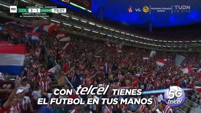 ¡SE ACABÓ! ¡GOOOL del 'Pocho' | Chivas 3-1 Pumas | CL2024 - Liga Mx J8 | TUDN смотреть онлайн