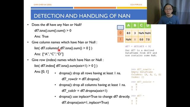 Python Programming - Data Analytics T08 - Nan, Noise and Type Errors (Part 2/6) смотреть онлайн