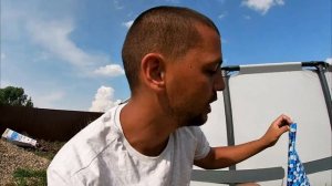 Как ЗАКЛЕИТЬ Бассейн! Ремонт Каркасного Бассейна!