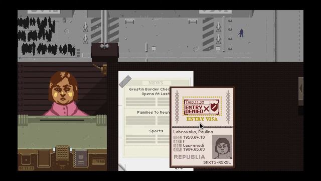 First Time playing Papers Please смотреть онлайн