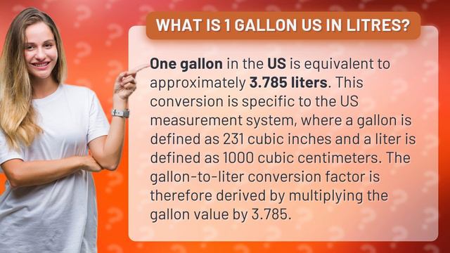 What is 1 gallon US in Litres? смотреть онлайн