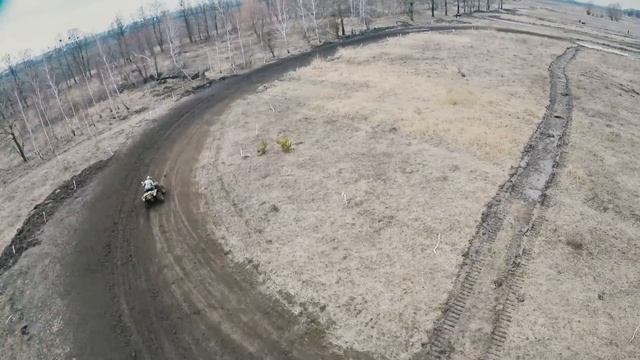 Квадрокоптер и Квадроциклы \ 1-й этап Чемпионата Украины 2015 года по кантри-кроссу