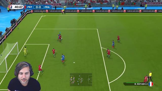 UEFA EURO 2016 ★ PORTEKİZ - FRANSA | RONALDO vs GRIEZMANN | FINAL !!! | PES 2016 | PS4 #PORFRA смотреть онлайн
