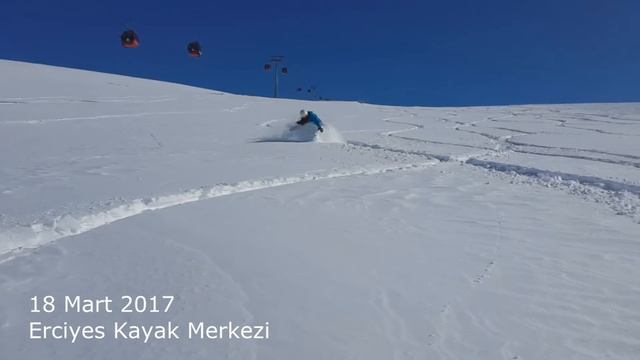 18 Mart 2017 Erciyes Kayak Merkezi