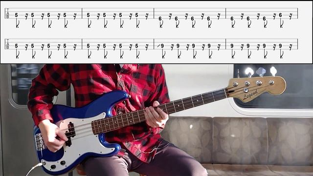 Franz Ferdinand - This Fffire🔥🔥🔥Bass Cover [Play Along TABs]😎