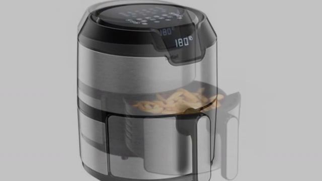 Tefal EY401D40 Easy Fry Air Fryer (Stainless Steel) смотреть онлайн