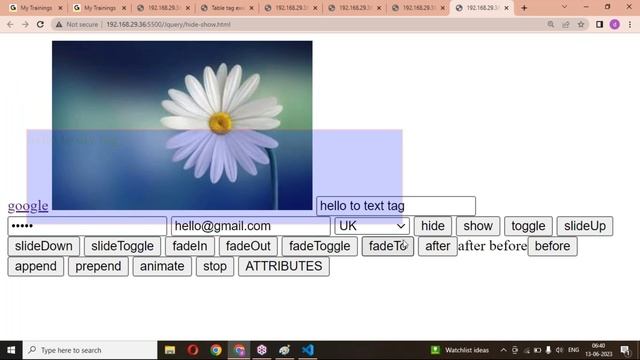 UI Technologies tutorials || Demo - 4 || by Mrs. Swetha On 13-06-2023 @6AM IST смотреть онлайн