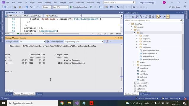 Solved: The generate command requires to be run in an Angular project смотреть онлайн