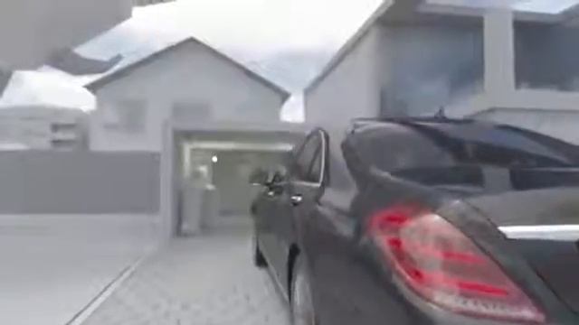 NEW W222 2018 Mercedes Benz S Class Facelift Remote Parking Assist Motor Car смотреть онлайн