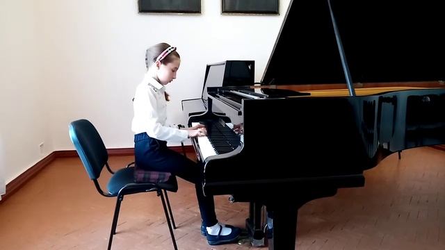 В. Гиллок "Фламенко" исп. Цыганкова Полина (11лет) смотреть онлайн