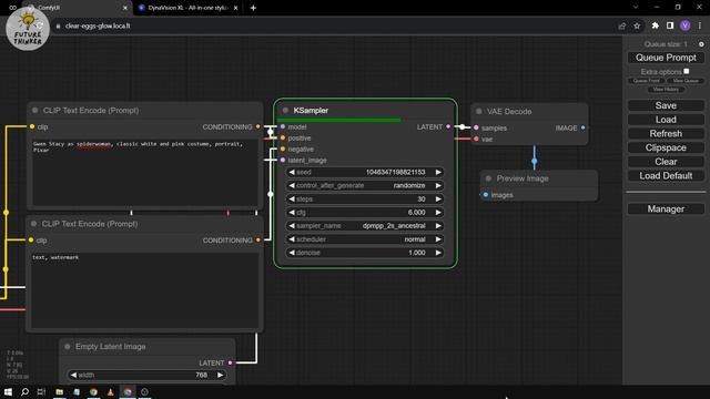 Stable Diffusion Generate NSFW 3D Character Using ComfyUI , DynaVision XL (AI Tutorial) смотреть онлайн
