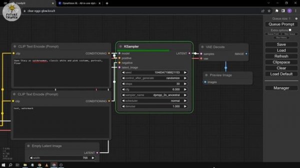 Stable Diffusion Generate NSFW 3D Character Using ComfyUI , DynaVision XL (AI Tutorial)