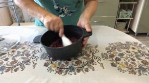 Как приготовить вкусное вишневое варенье. Со вкусом миндаля.