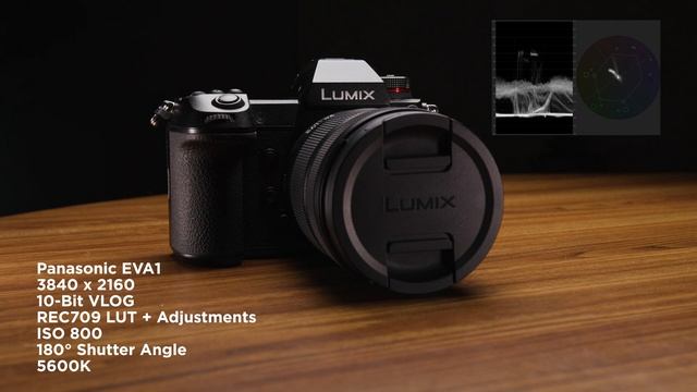 8-Bit vs 10-Bit in V-Log with Panasonic EVA1 смотреть онлайн