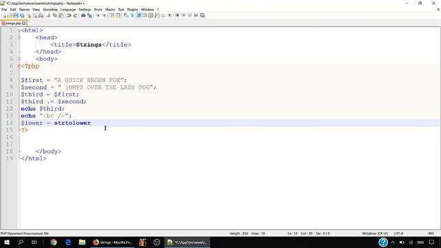 Built in String Function Part 1 in PHP (Urdu/Hindi) смотреть онлайн
