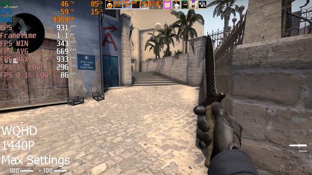 CSGO - RTX 4090 + I7-13700K MAX SETTINGS смотреть онлайн