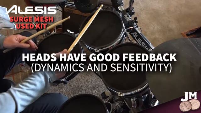 Alesis SURGE MESH kit ... Worth $300 used ??? Dynamics / durability / value = YES смотреть онлайн