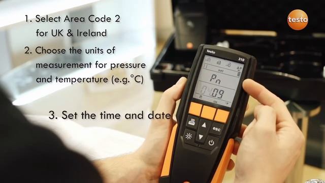 Testo 310 Flue Gas Analyser смотреть онлайн