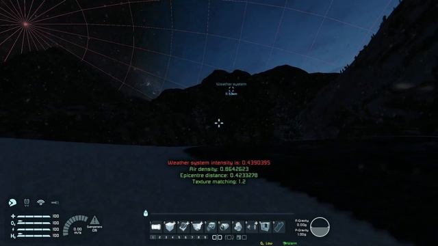 "Living Planets" mod for Space Engineers - Procedural weather systems demo смотреть онлайн