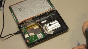 Замена аккумулятора в навигаторе.